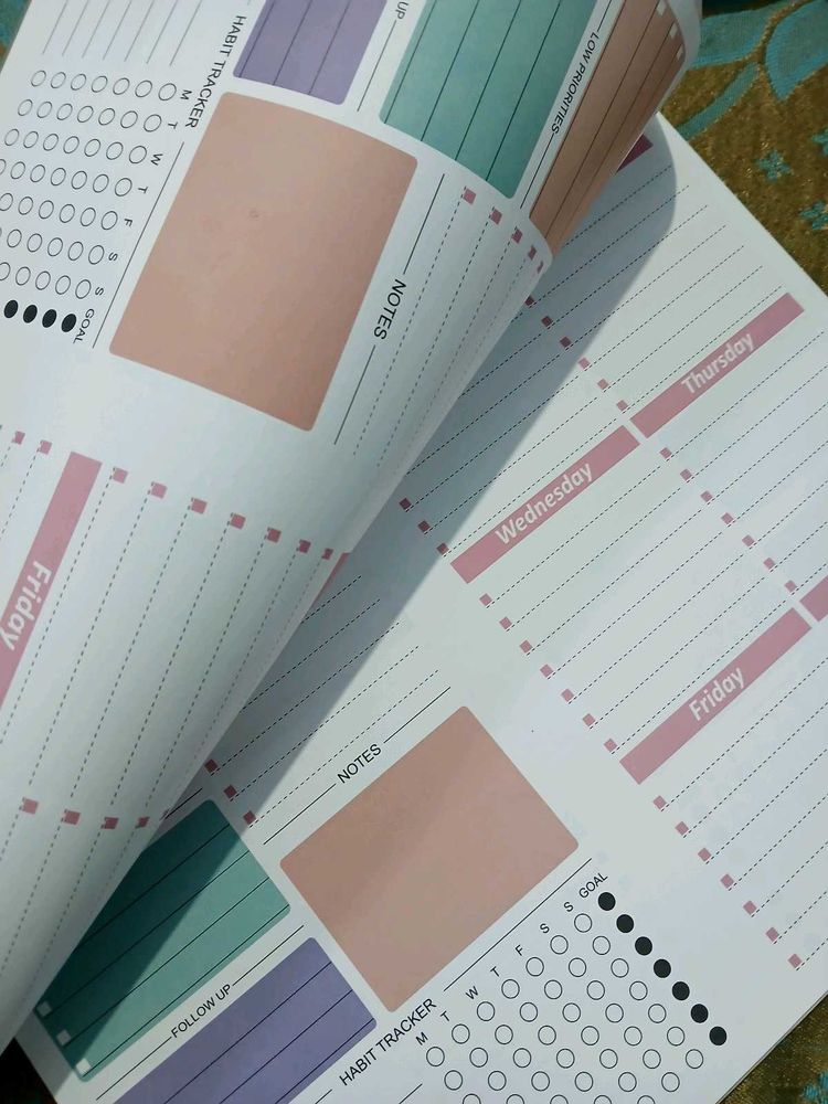 Daily Planner &amp; Habit Tracker