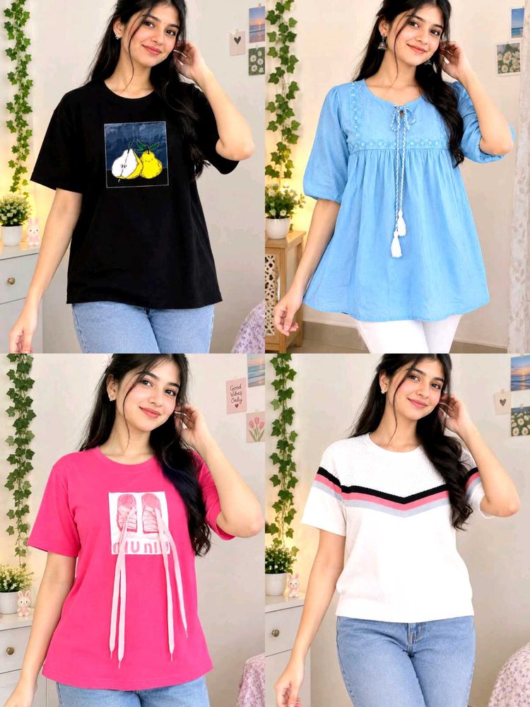 Bundle of 4 Women's Tops