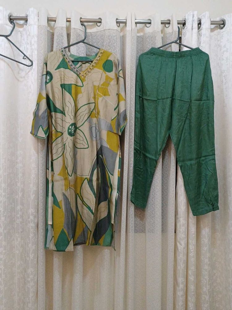 Floral Kurta Set