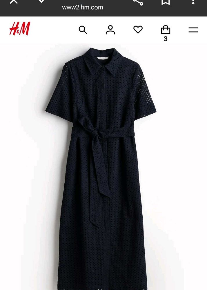 H&amp;M collar dress