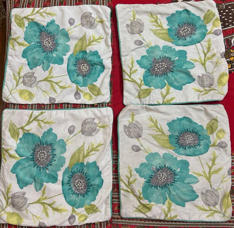 Floral Cushion cover by Vuori