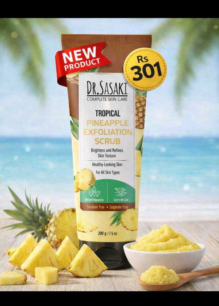 Dr. Sasaki Pineapple Exfoliation Scrub