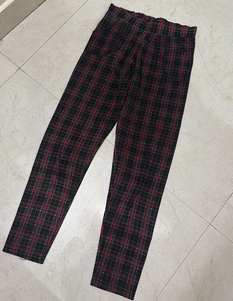 Plaid Trousers