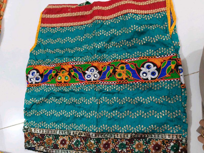 03 piece Embroidered male garba jacket