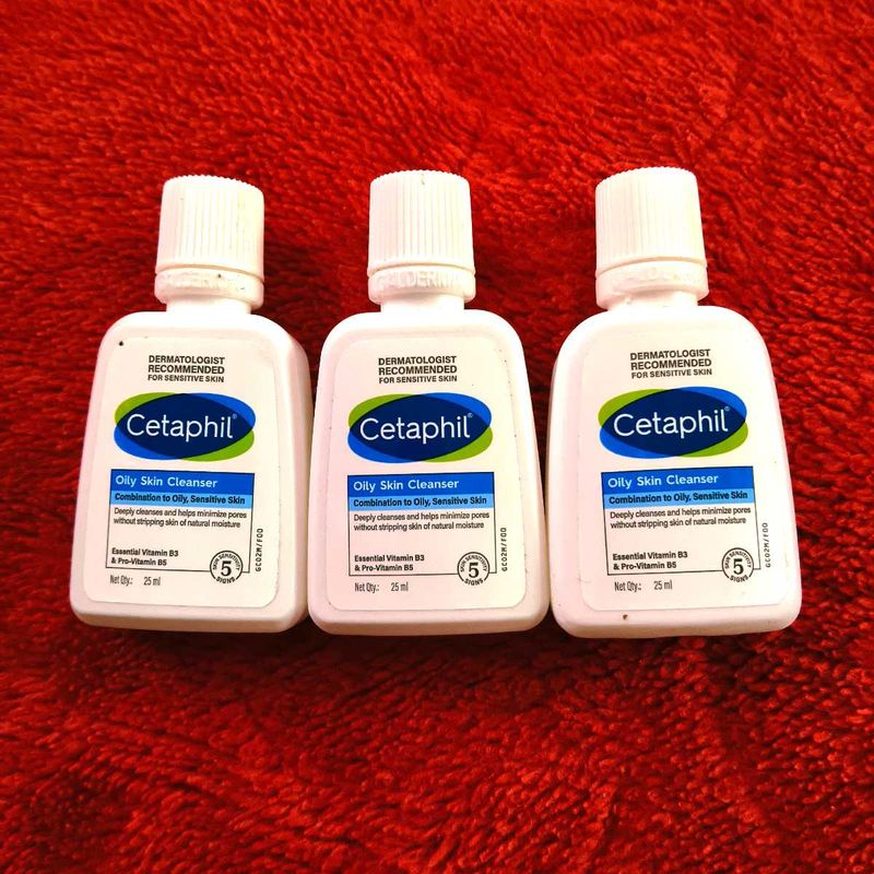 Cetaphil Oily Skin Cleanser (3 Bottles)
