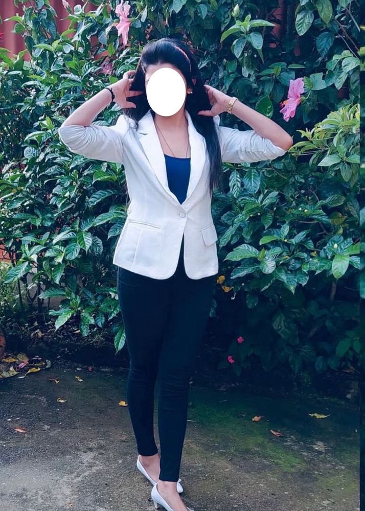 Chic White Blazer