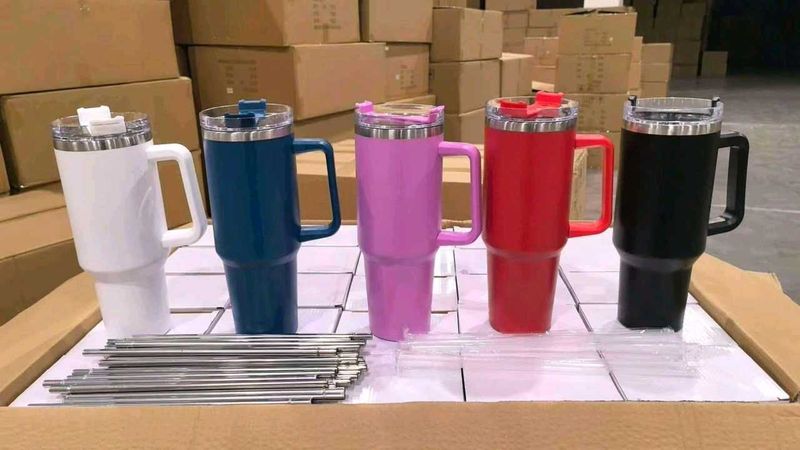 Durable Insulated Tumblers with Handles