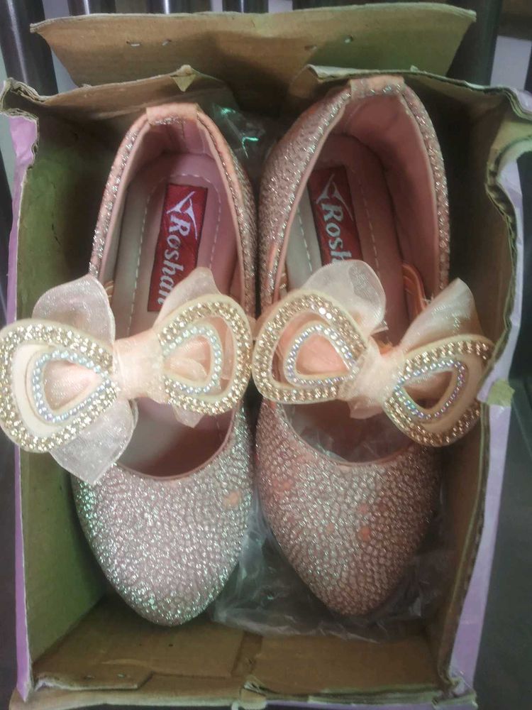 Sparkly Pink Mary Jane Shoes