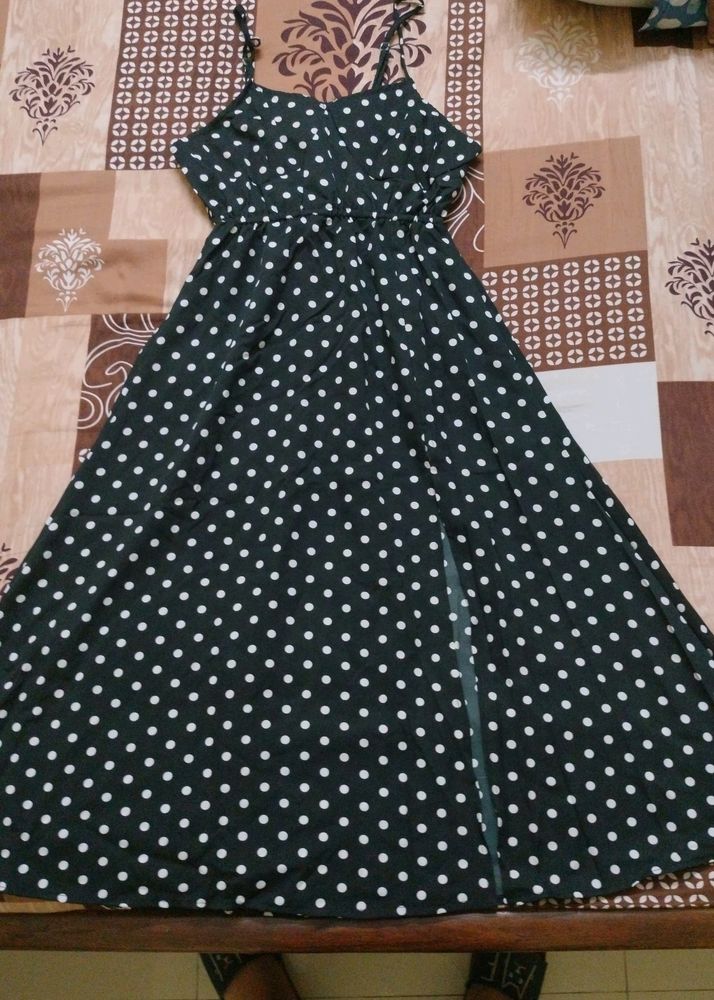 Black and White Polka Dot One Piece From Street Style Store In size XS