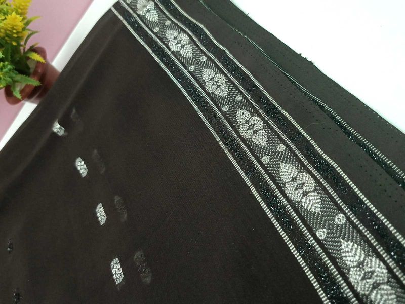 Elegant Brown Saree