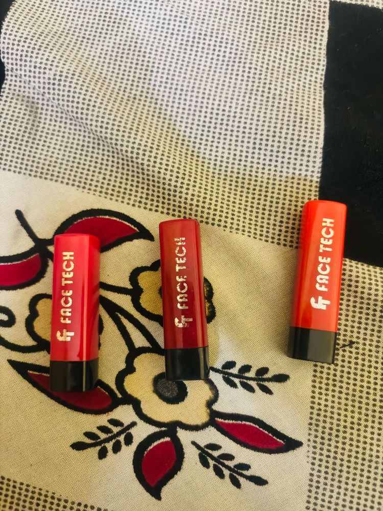 Combo of 3 Lipsticks Set