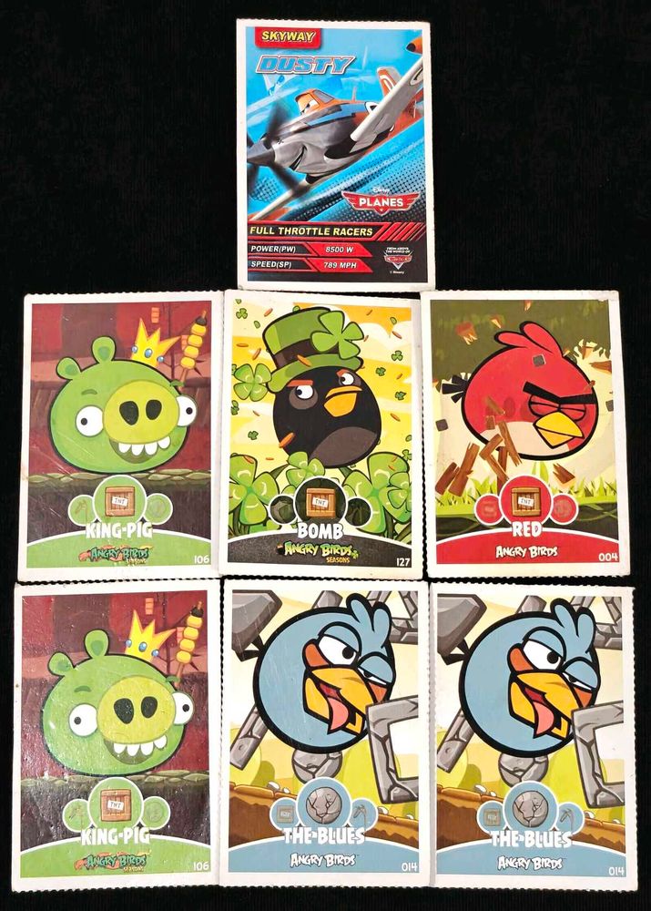 Parles Wafers Angry Birds Cards ✨