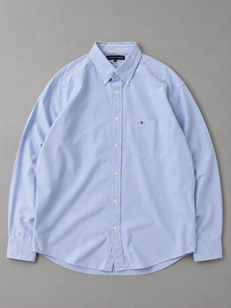 Tommy Hilfiger Blue Oxford Denim Shirt