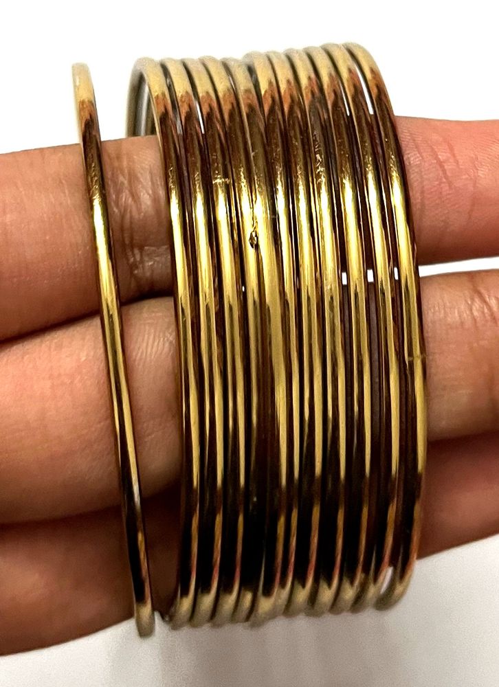 Traditional Golden Bangles