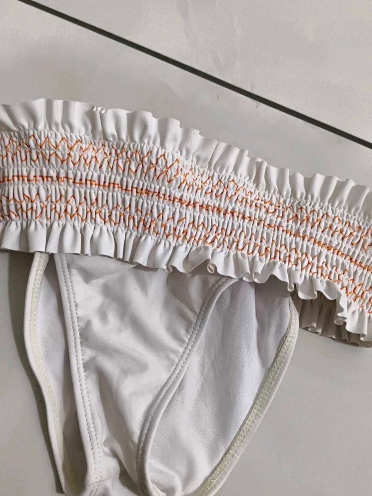 Chic Smocked Bikini Set