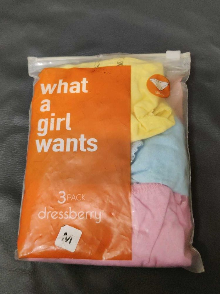3 Pack Dressberry Bikini Briefs
