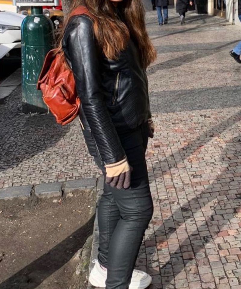 ZARA Stylish Black Shiny jeans