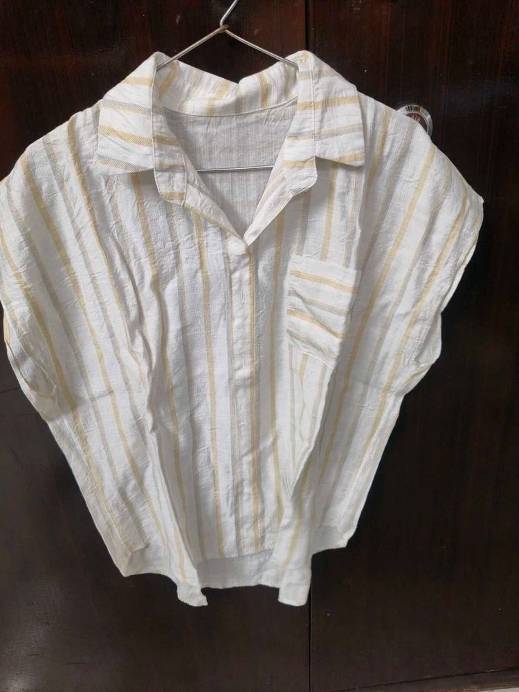 Striped Casual Blouse