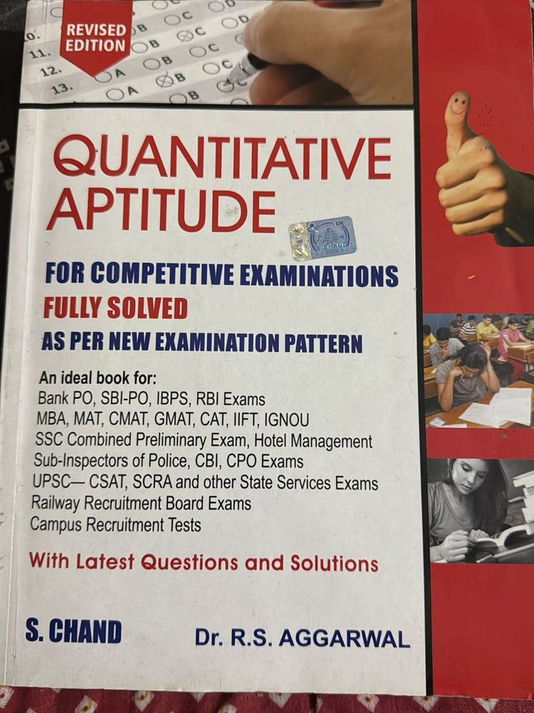 Quantitative Aptitude Book