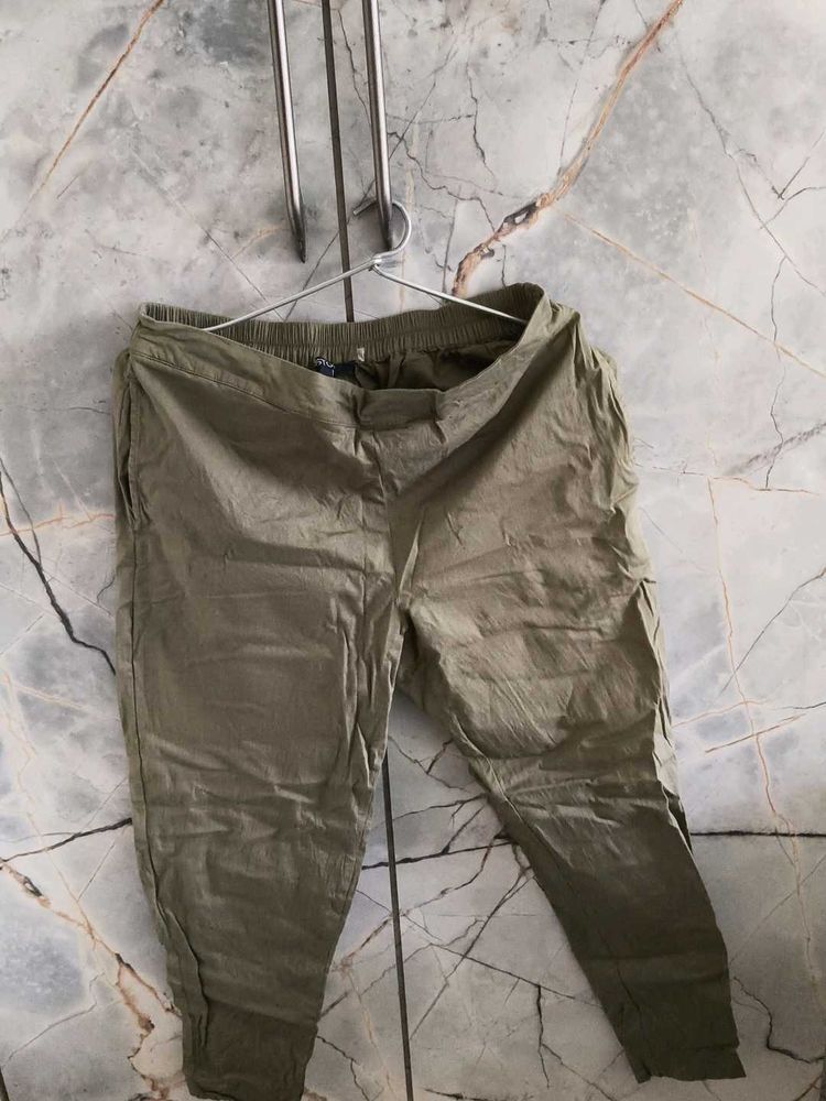 Olive Green Cargo Pants