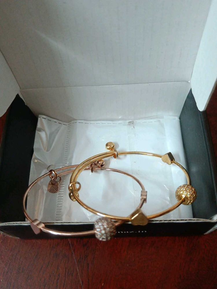 Bangle Bracelets - Set of 2