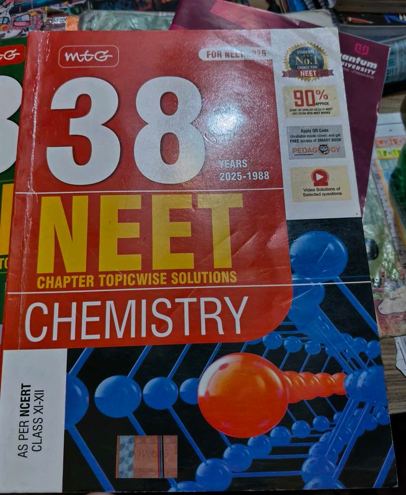 MTG 38 Years NEET Chemistry Solutions