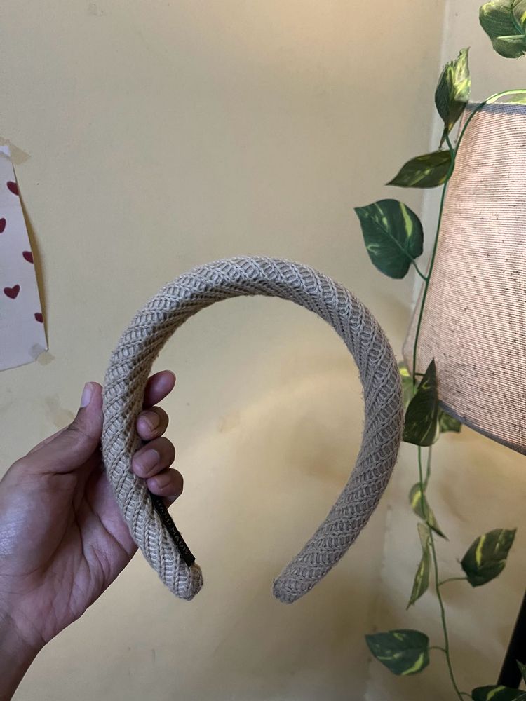 Handmade Textured Padded Headband