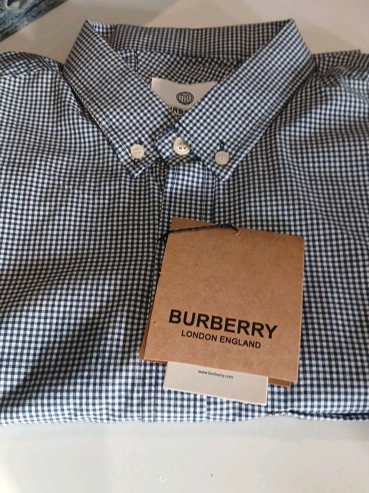 Burberry Gingham Check Shirt