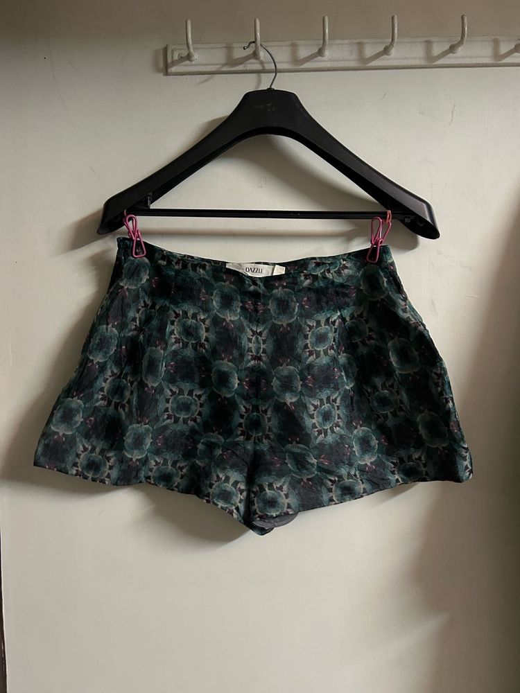 Floral Mini Skirt