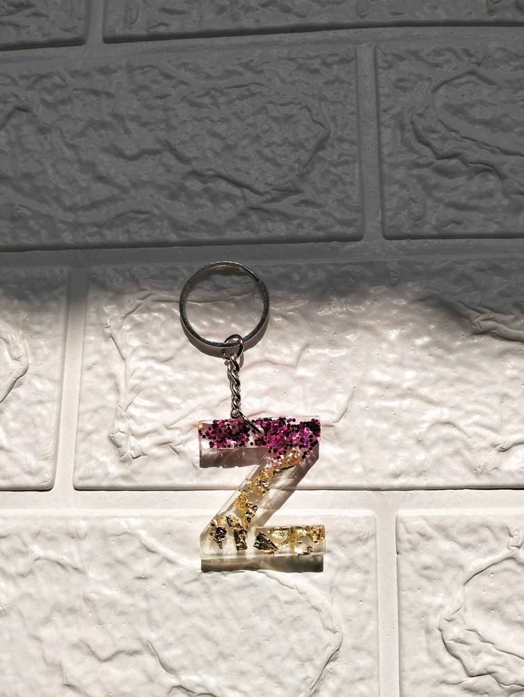 Resin keychain