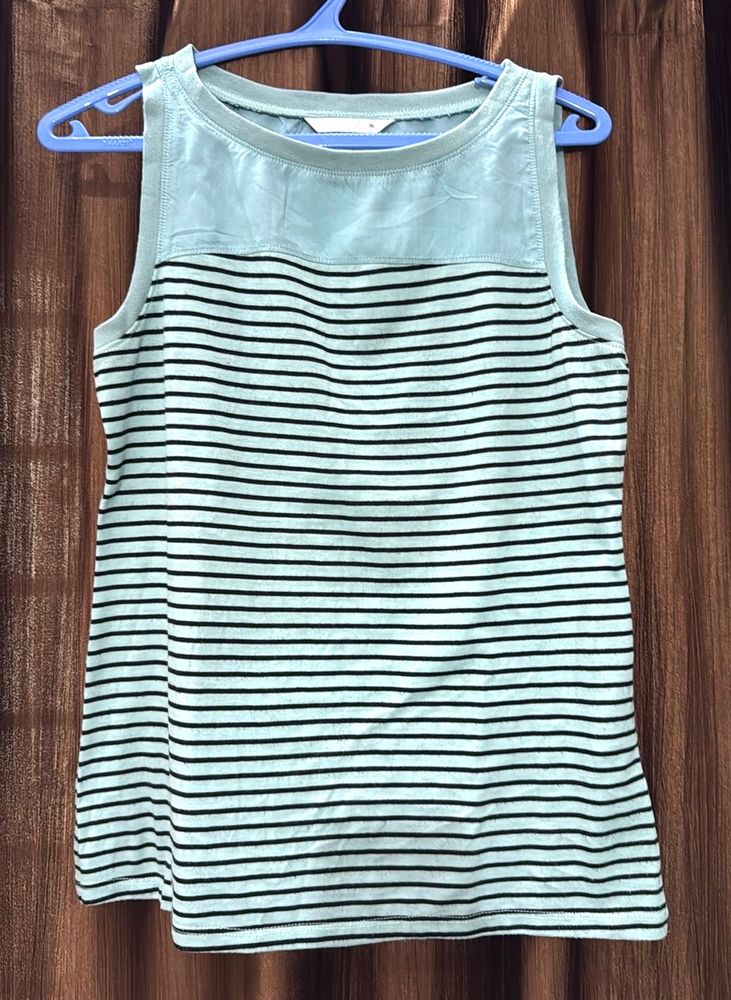 Striped Sleeveless Top