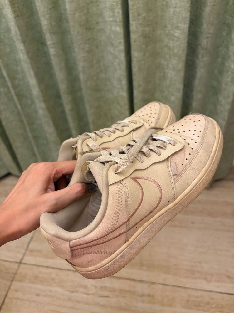 Nike Court Vision Sneakers with Perforations