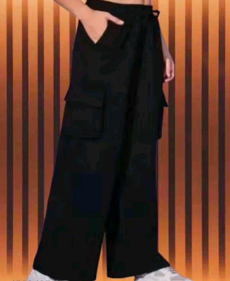 Stylish Black Cargo Pants