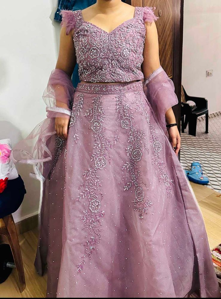 Stunning Embellished Lehenga Choli Set
