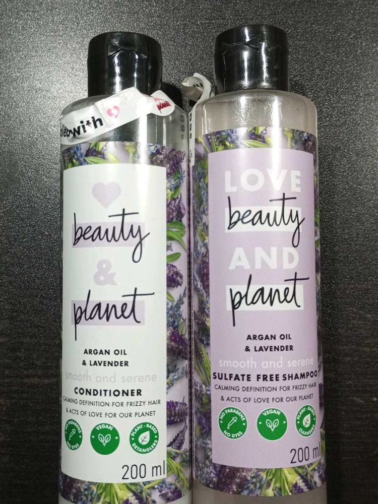 Love Beauty &amp; Planet Shampoo &amp; Conditioner Set