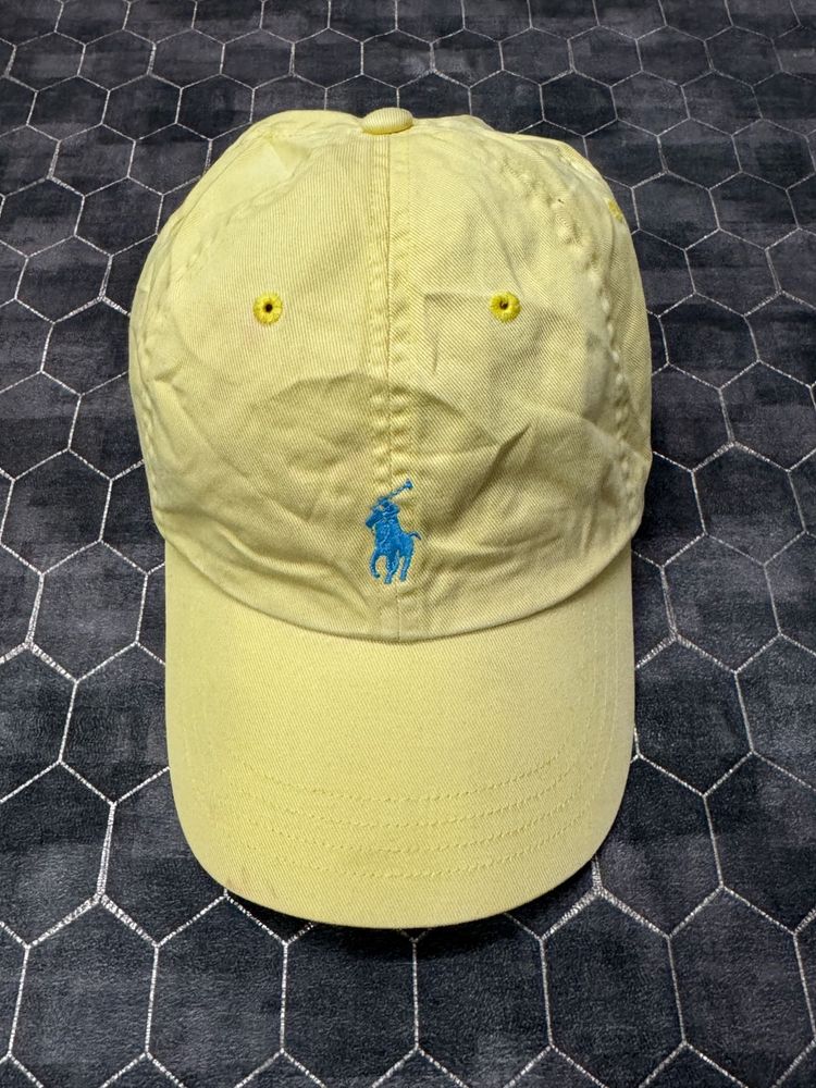 Yellow Polo Ralph Lauren Baseball Cap