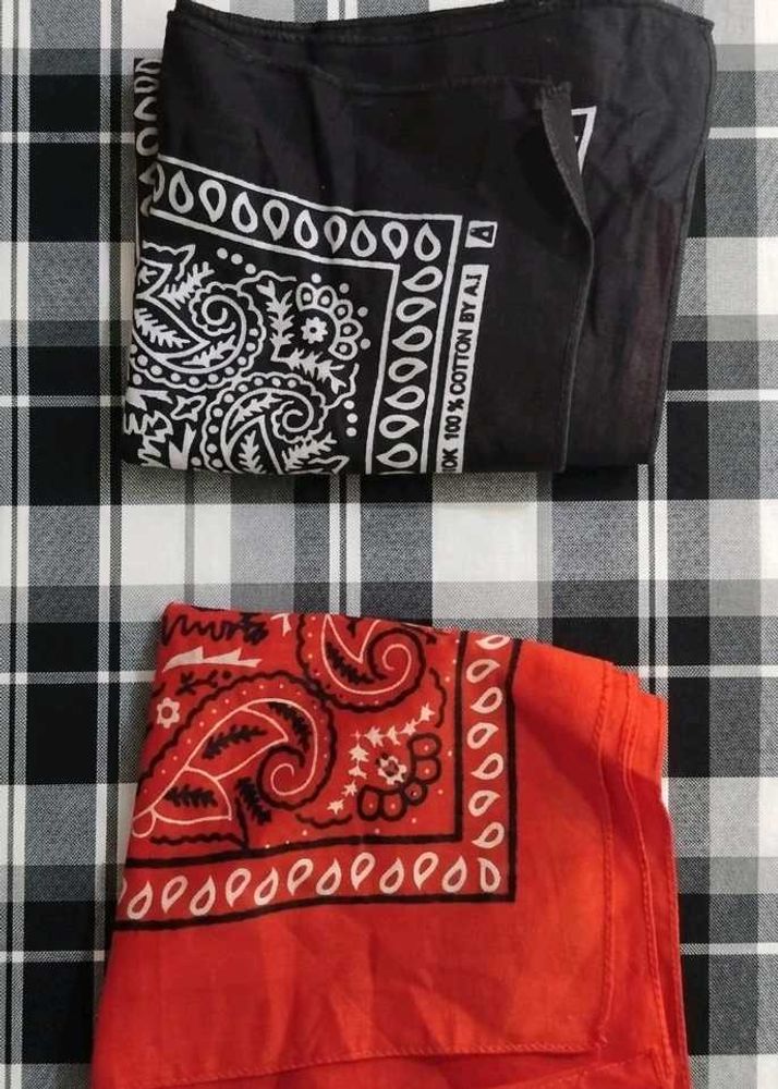 Paisley Bandana Scarf Set