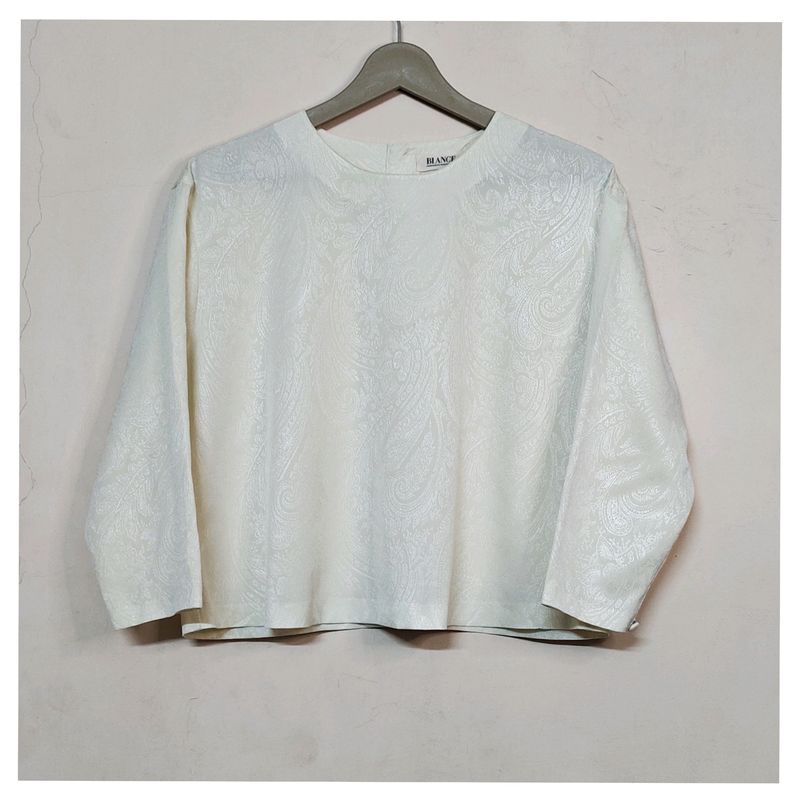 Premium quality ✨ Blance Designer Back Button Top
