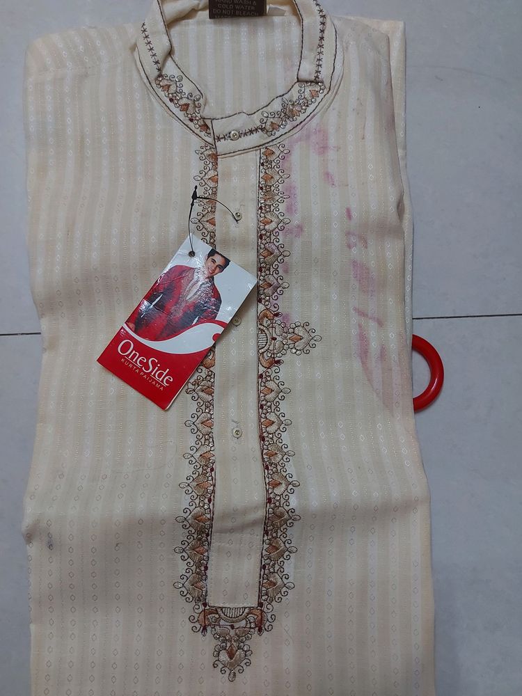 One Piece Kurta,new N Fresh, But Light Staind