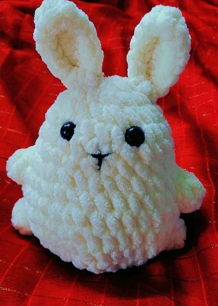 Adorable Crochet Bunny Plush Toy