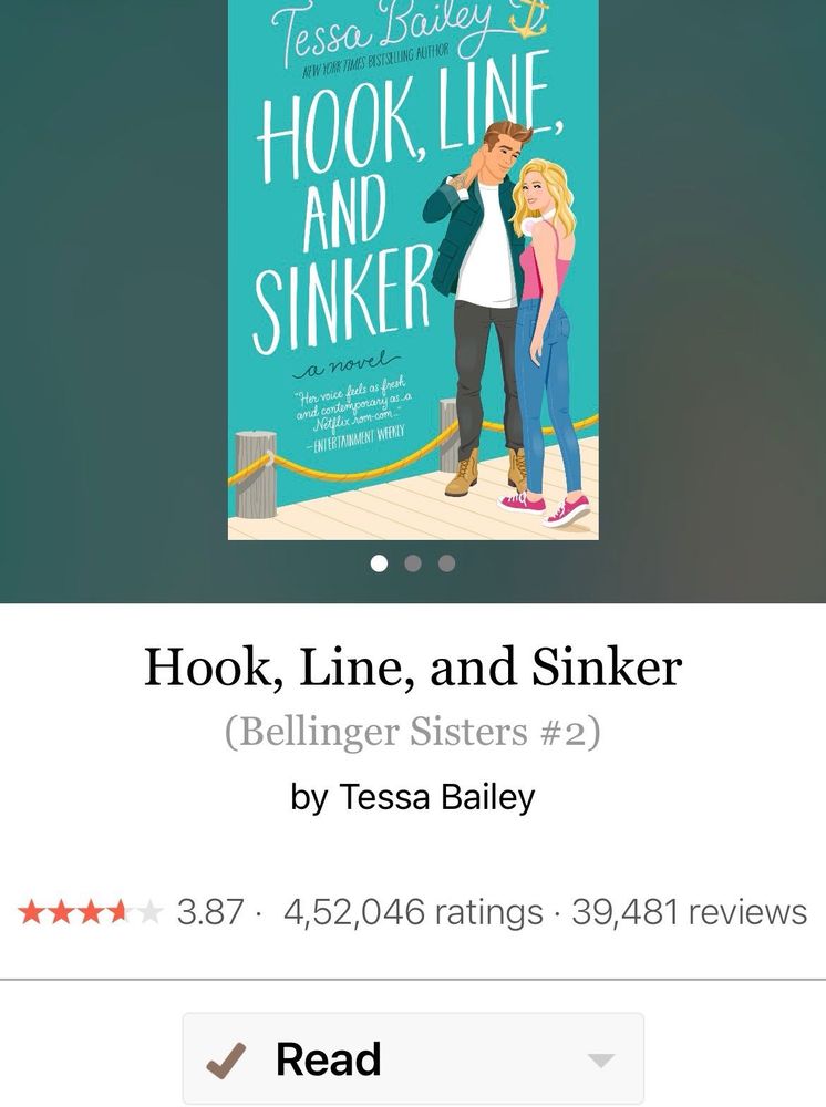 Hook, Line, and Sinker by Tessa Bailey