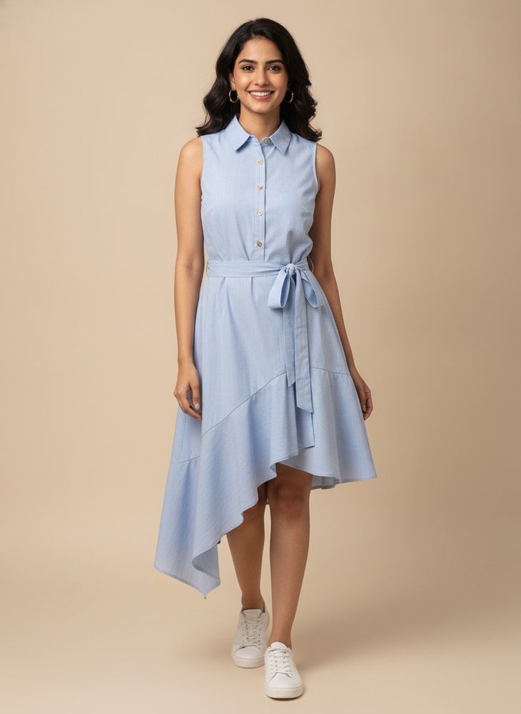 Anthropologie Maeve Asymmetrical Sleeveless Shirt