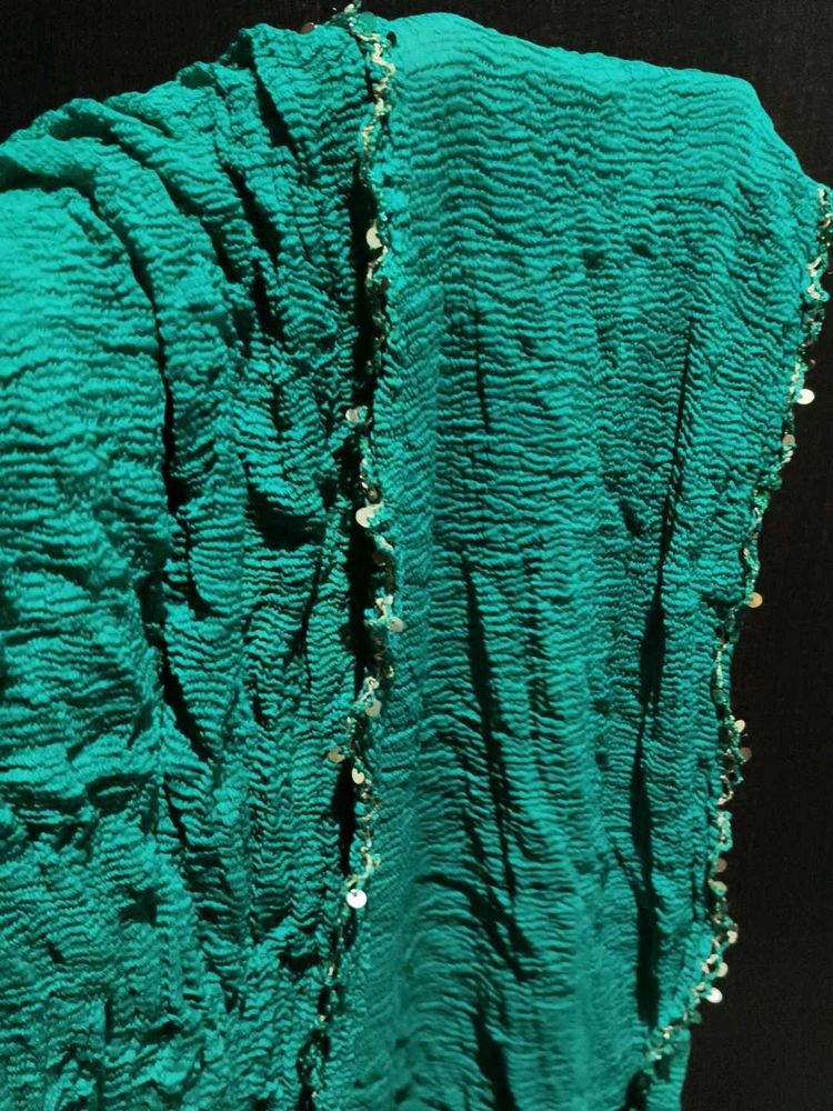 Sequin Embellished Crinkle Dupatta