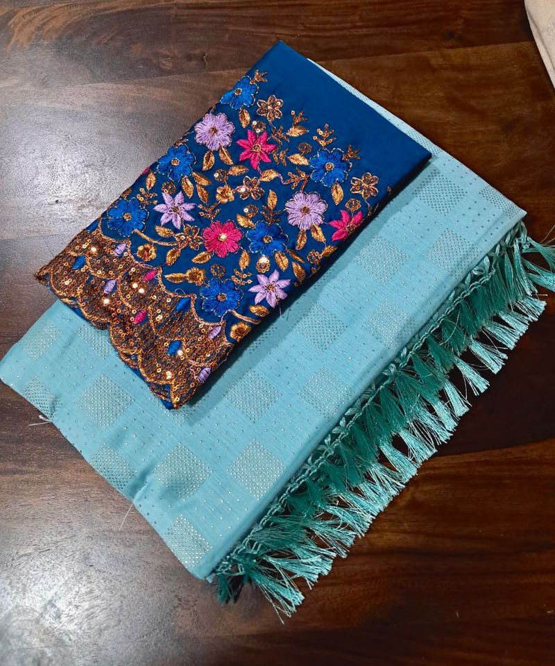 BLUE SAREE