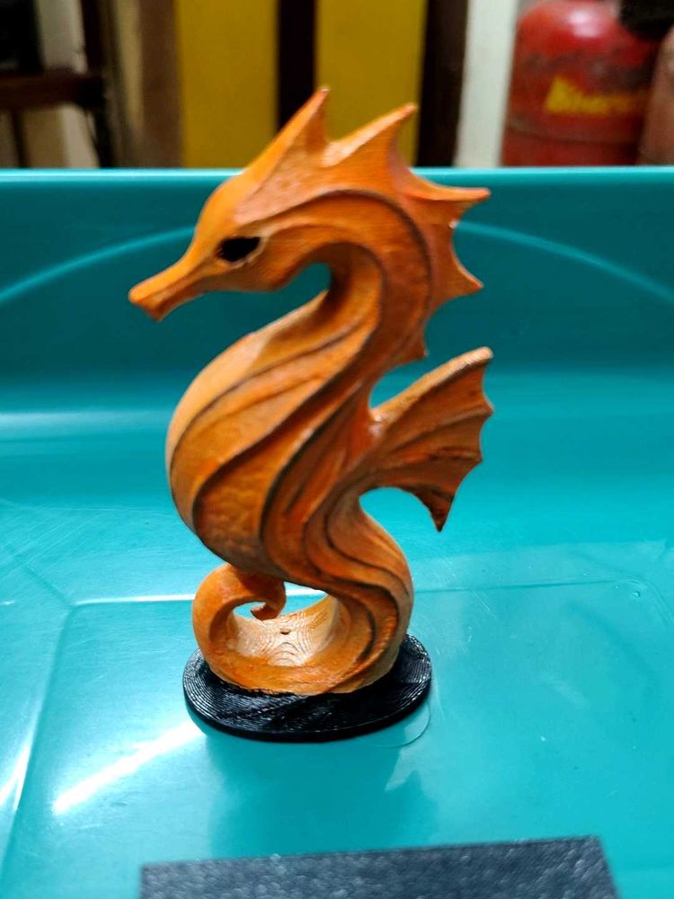 Artistic Seahorse Figurine