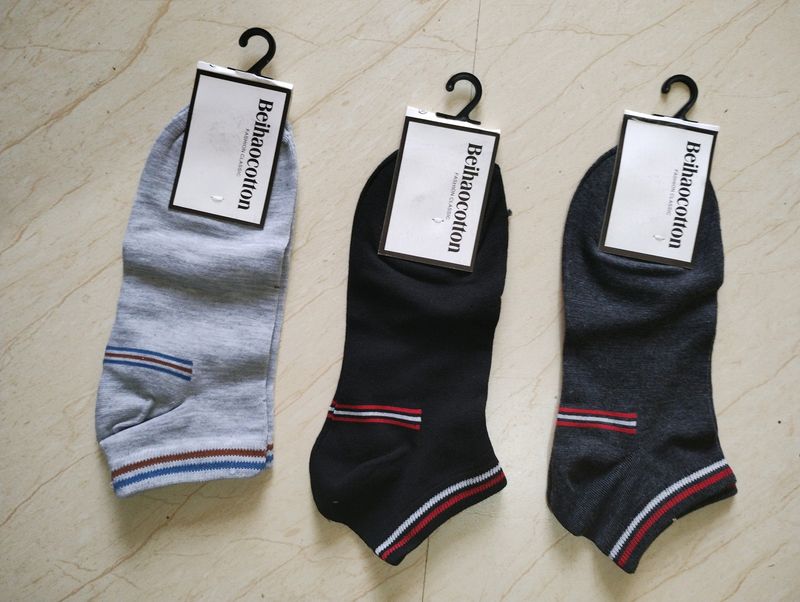 Unisex Sneakers Socks Combo