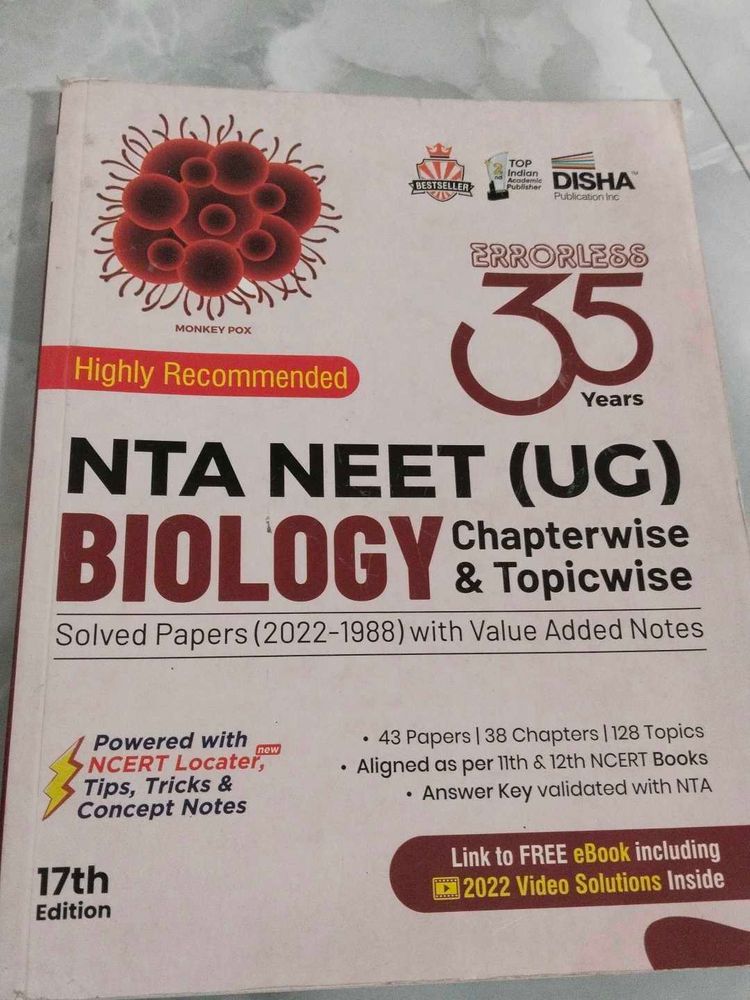 NTA NEET Biology PYQ Solved Papers