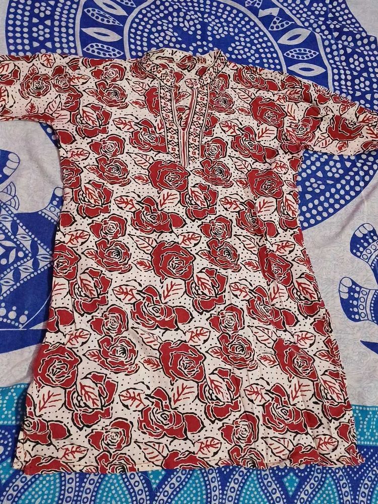 Brown short kurti