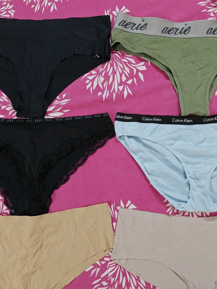 6 Women's panties - L size