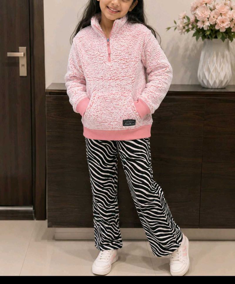 Cozy Sherpa Fleece Pullover Sweater